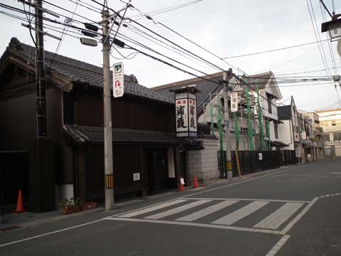 JR本塩釜駅周辺・浦霞の酒造所