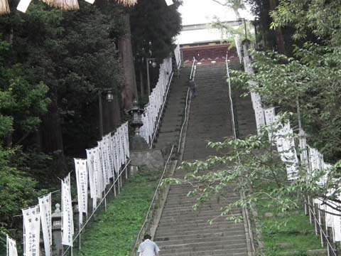 鹽竈神社の石段