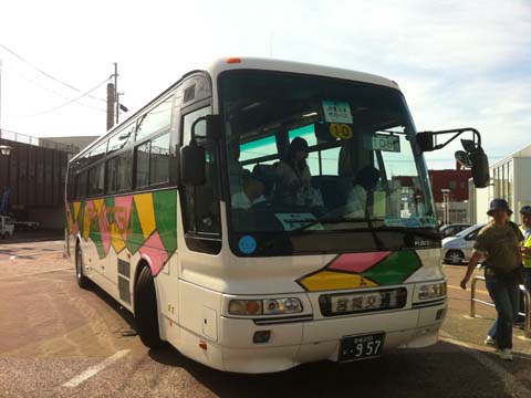 仙石線の代行バス