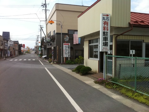 石越駅前バス乗り場