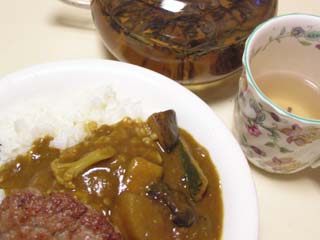 ハンバーグカレー