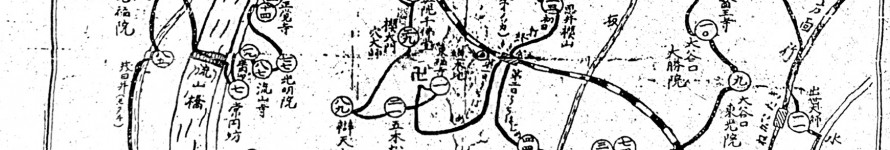 江戸川八十八ヶ所地図